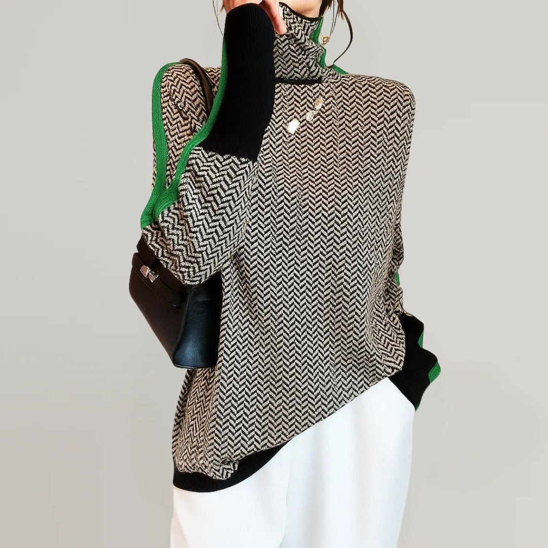 Martina™ | High Neck Pullover