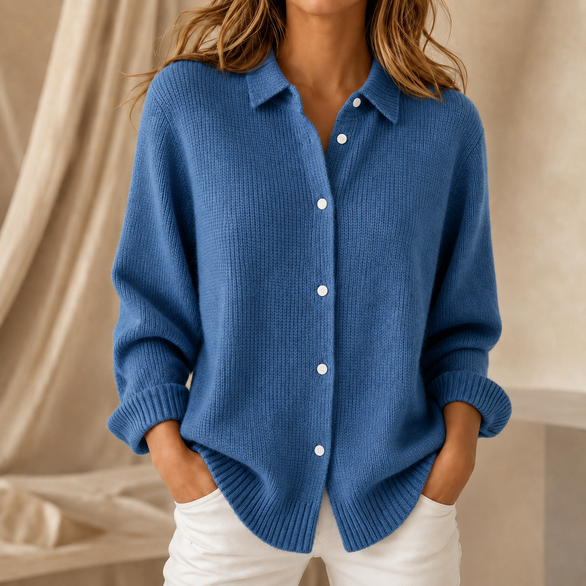 Oakley™ Collared Knit Top