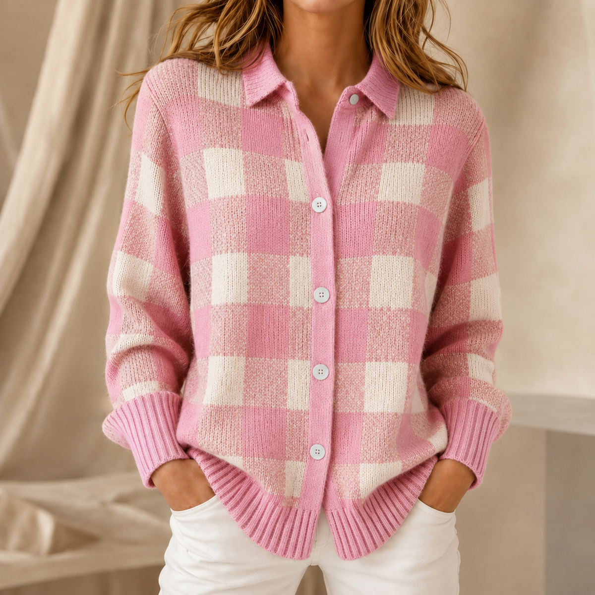Oakley™ Collared Knit Top