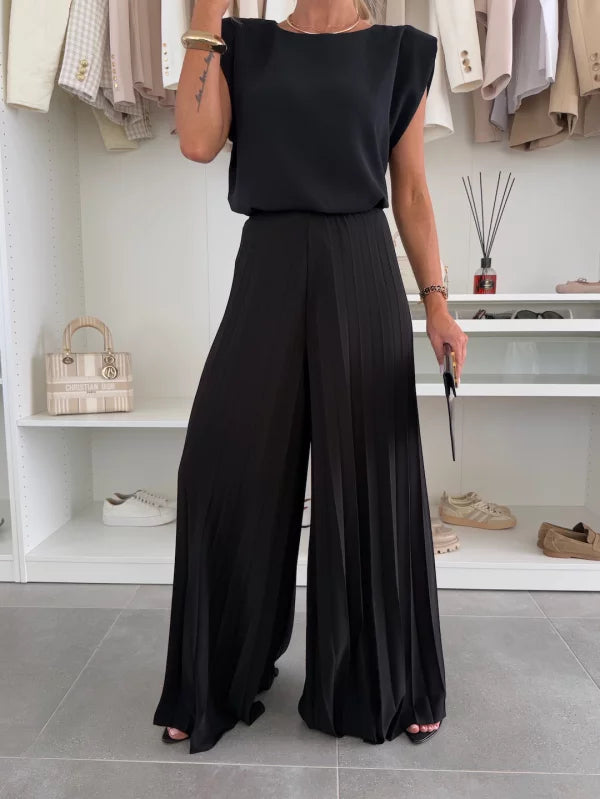 Marian | Elegant Pleated Set